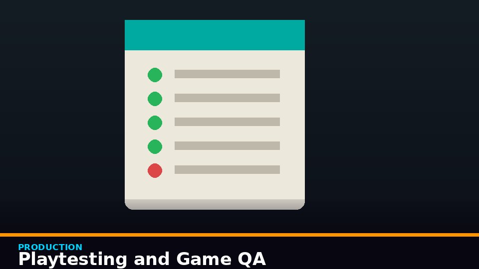 Playtesting and Game QA