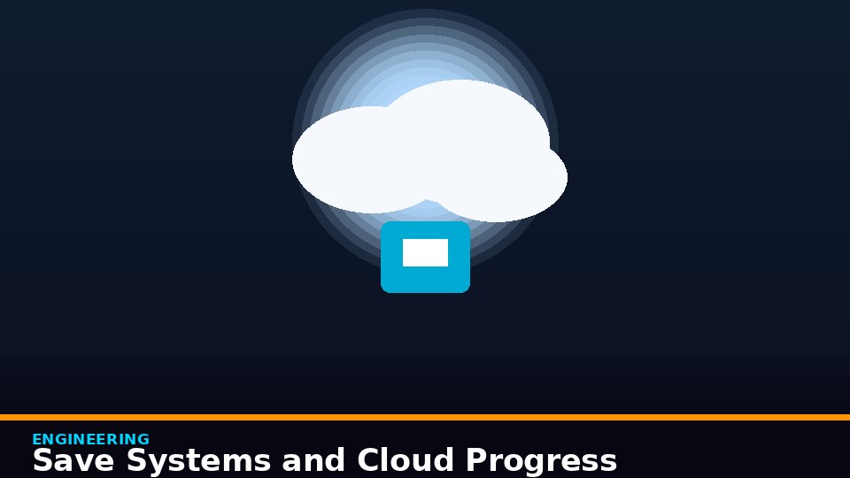 Save Systems and Cloud Progress