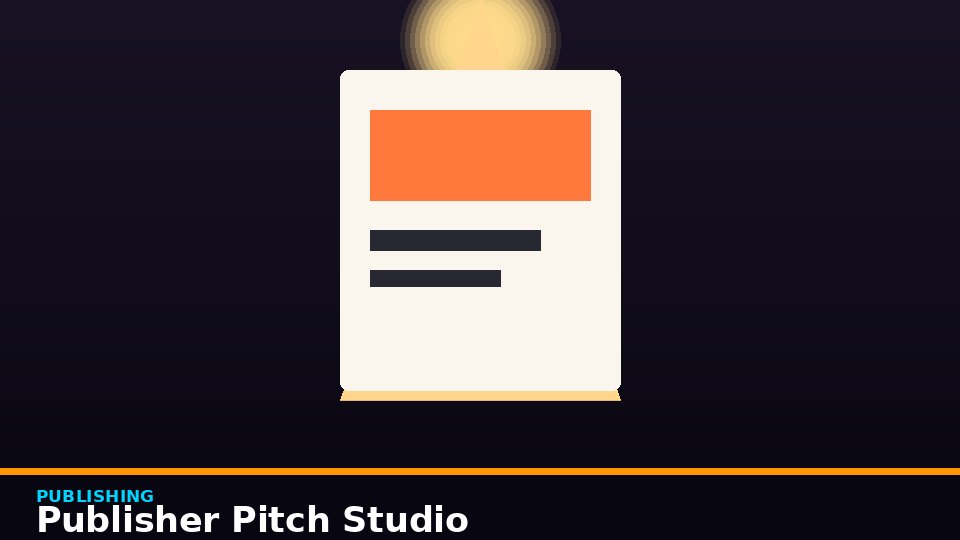 Publisher Pitch Studio